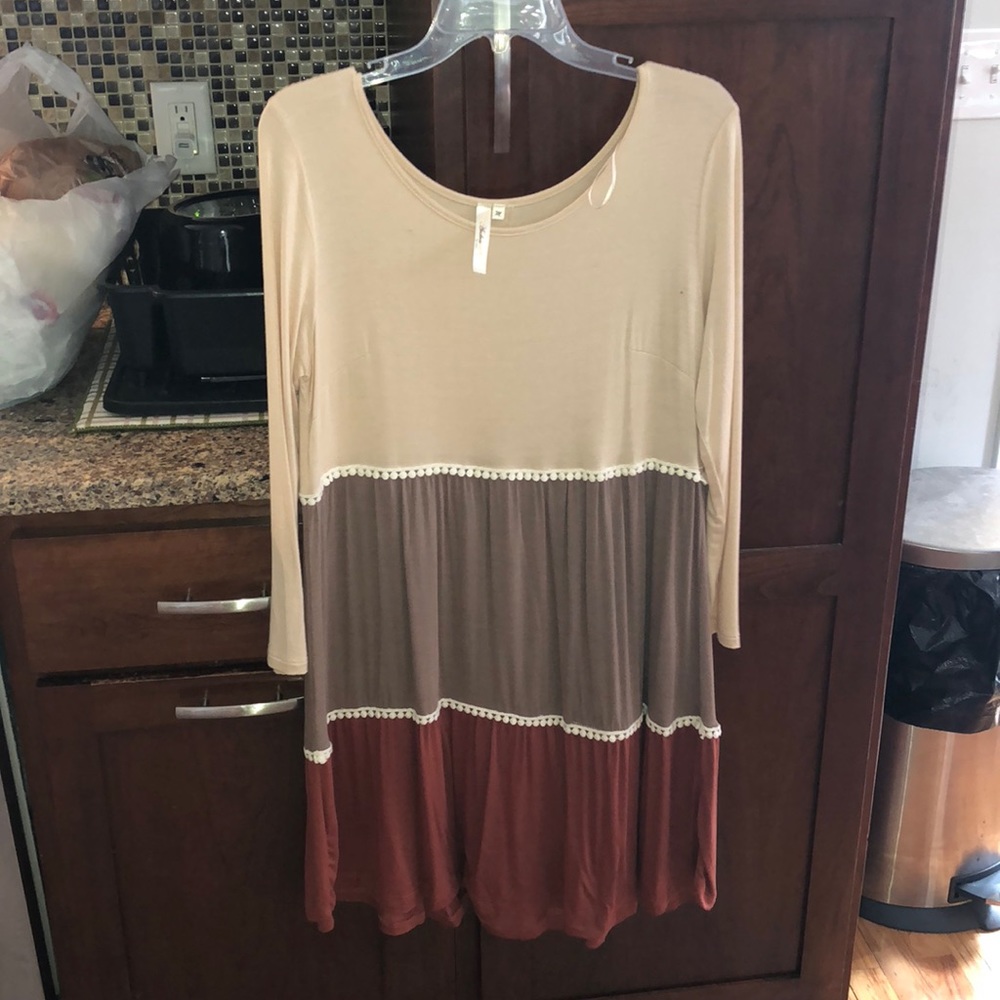 Color block dress from Nana Macs boutique